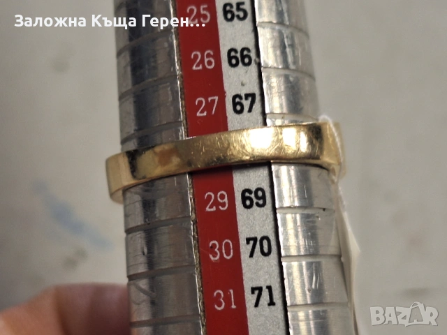 Мъжки златен пръстен 5,18гр., снимка 5 - Пръстени - 54327354