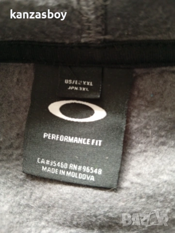 Oakley Bark FZ Gray Hoodie Jacket- мъжко горнище р-р  XXL, снимка 6 - Спортни дрехи, екипи - 54393040
