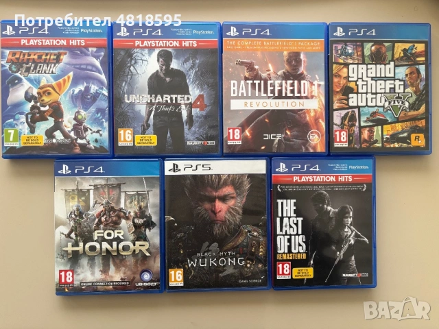Игри за Playstation 4 и 5