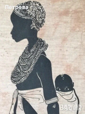 2 африкански картини върху платно. , снимка 5 - Картини - 54063257