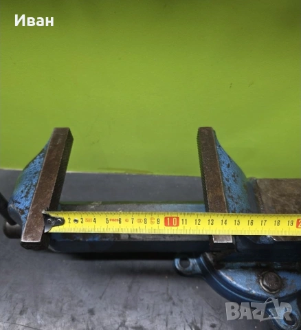 Немско метално въртящо менгеме Matador, снимка 2 - Други инструменти - 54959804
