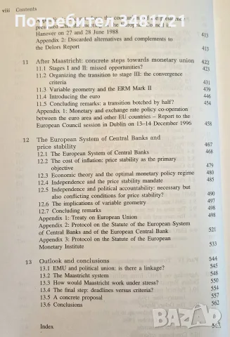 European Monetary Integration. From the European Monetary System to Economic and Monetary Union, снимка 5 - Специализирана литература - 55361317