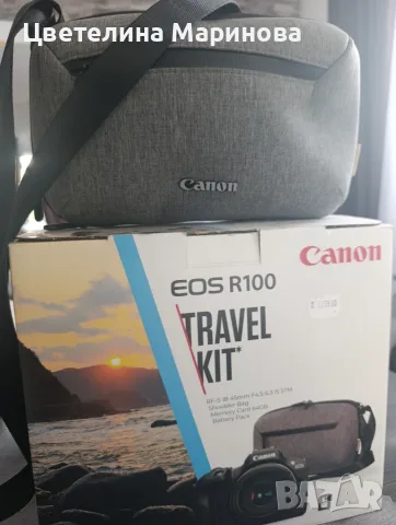 Фотоапарат Canon EOS R100, снимка 2 - Фотоапарати - 55356562
