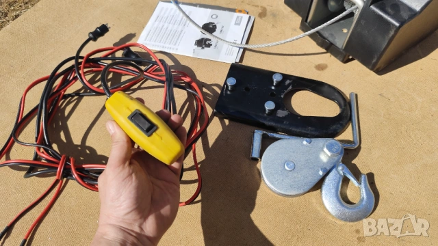 Лебедка / GUDE Germany / 1800/12 VOLT, снимка 3 - Други машини и части - 54689240