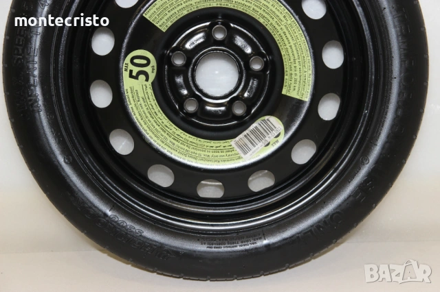 Резервна гума патерица VW Passat B7 B6 (2005-2015г.) 5x112 / 57.1 / 16 цола / 1K0601027S, снимка 3 - Гуми и джанти - 54864684