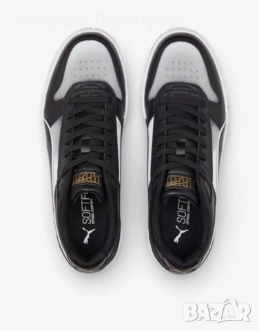 PUMA Rebond Game Low Shoes Black/White, снимка 5 - Маратонки - 54369381