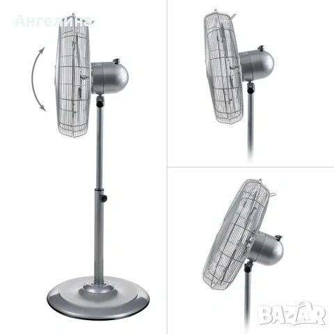 Вентилатор на стойка 18'' Muhler DMF-18I, 80W, метален, снимка 3 - Вентилатори - 55129327