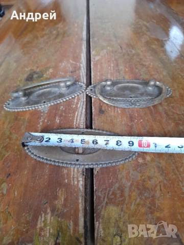 Стар обков за сандък,ключалка,дръжки, снимка 4 - Други ценни предмети - 54258377