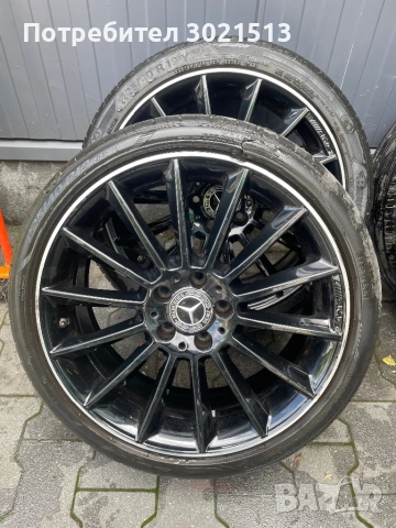 Mercedes CLA 19ки ET45, 7,5J AMG 3 броя Джанти 2 броя гуми 