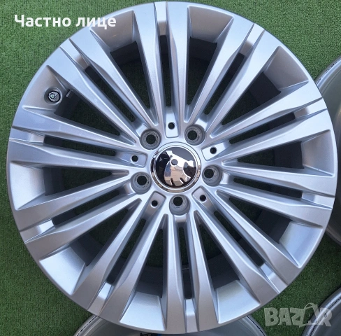 Продавам 4бр 17-ки джанти за Шкода Октавия, Супърб, Карок, Кодиак, Йети , снимка 4 - Гуми и джанти - 55013723