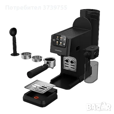 Кафемашина Grundig Delisia KSM 5330, полуавтомат, снимка 3 - Кафемашини - 55127370