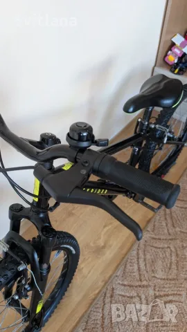 Детски планински велосипед ROCKRIDER EXPLORE 500, 20" (Decathlon) с 20-инчови гуми. , снимка 15 - Велосипеди - 55604520