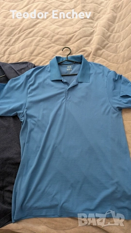 4 броя Тениски с яка polo Uniqlo Dry Ex,размер XL, снимка 4 - Тениски - 54930441