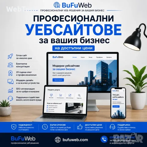 Професионален уебсайт за вашия бизнес – достъпни цени и бърза изработка