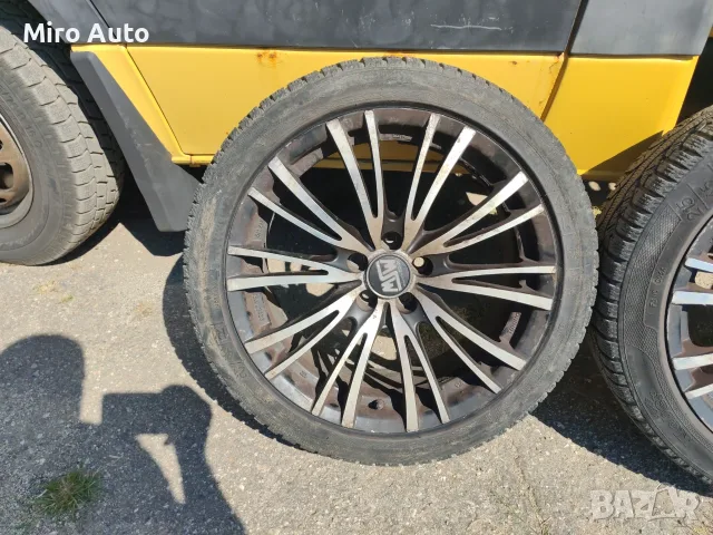 Лети Джанти MSW 5x100 17" ET 35 8J 63, снимка 5 - Гуми и джанти - 55503231