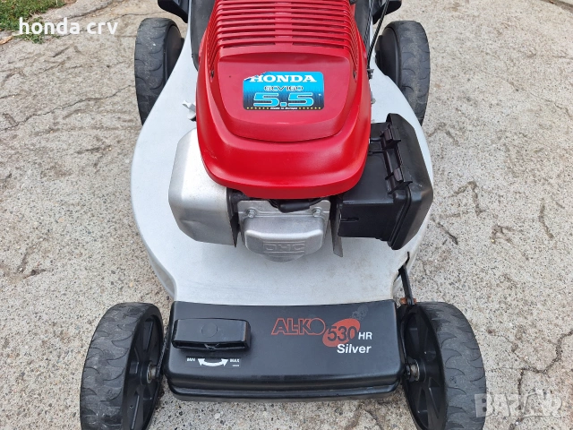 Косачка Honda 5.5к.с. 53см самоходна алуминиева мулчираща с кош, снимка 11 - Градинска техника - 55244830