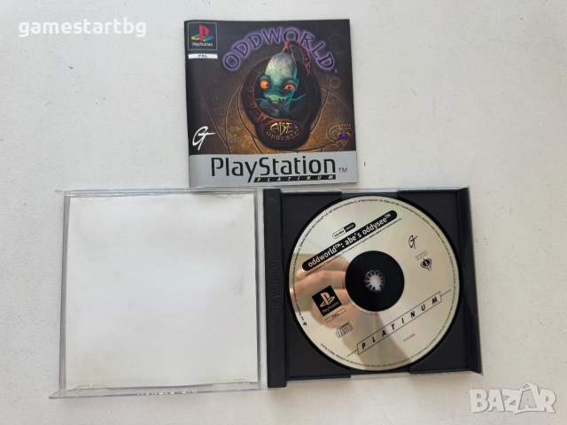 Oddworld: Abe's Oddysee за PS1, снимка 3 - Игри за PlayStation - 55078896