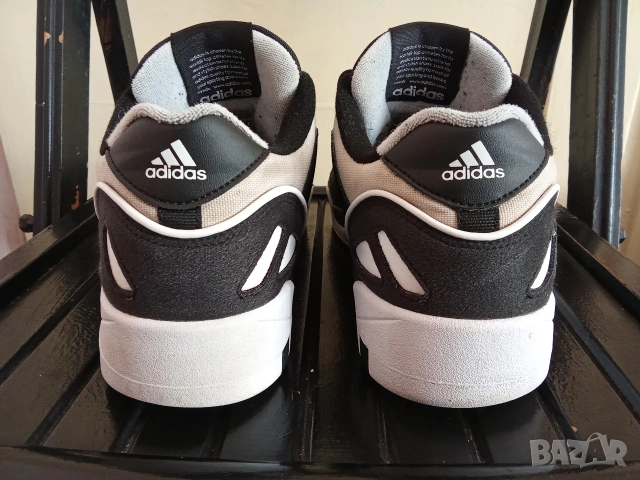 43 1/3 Adidas Midcity Low Адидас мъжки кецове маратонки обувки черни бели, снимка 4 - Кецове - 54029289