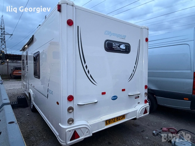 Каравана BAILEY OLYMPUS-Al-Tech-Bodyshell/ТЕНТА/MOVER/СЕПАРЕ-ФРЕНСКА СПАЛНЯ/СОЛАР/ДУШ КАБИНА, снимка 4 - Каравани и кемпери - 53981131
