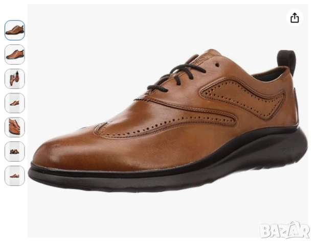 луксозни / стилни оксфордски обувки Cole Haan 3.ZERØGRAND  номер 43,5- 44, снимка 2 - Спортно елегантни обувки - 54611218