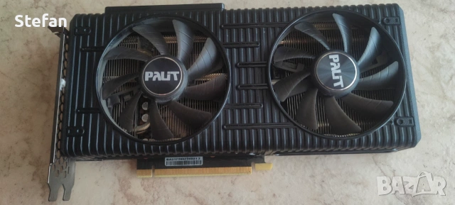 GeForce Palit RTX 3060 Ti Dual, снимка 2 - Видеокарти - 55025777