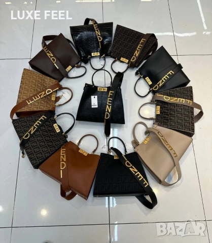 Fendi 💎Дамски Чанти , снимка 12 - Чанти - 54392233