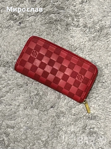 Louis Vuitton дамско кожено портмоне, снимка 2 - Портфейли, портмонета - 54359814