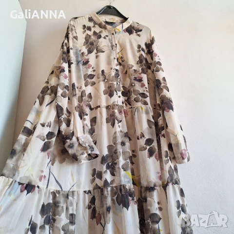 СТРАХОТНА РОКЛЯ ZIZI 3XL-4XL, снимка 5 - Рокли - 54393235