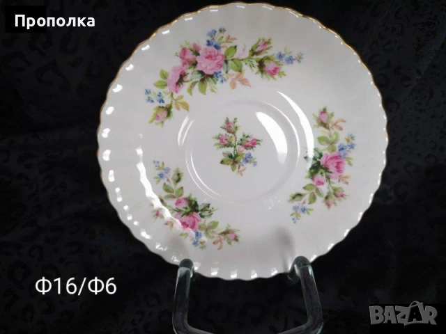 Подложни чинии Royal Albert Moss Rose , снимка 11 - Чинии - 55222331
