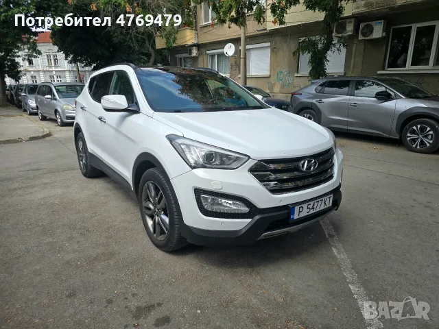 Hyundai Santa Fe 2.2 CRDi 197 к.с. 4WD AUTOMATIC • PANORAMA • 7 МЕСТА • КОЖА • SELF PARKING, снимка 2 - Автомобили и джипове - 55653329