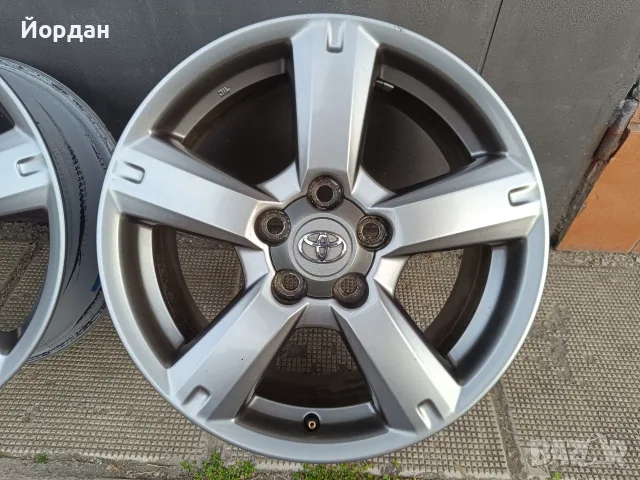 ОРИГИНАЛНИ джанти 17 ' цола 5x114,3 TOYOTA RAV 4 / ТОЙОТА РАВ 4 ET45 7j, снимка 11 - Гуми и джанти - 55450158