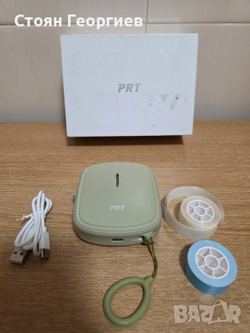 Чисто нов преносим Bluetooth термопринтер за етикети PRT Qutie