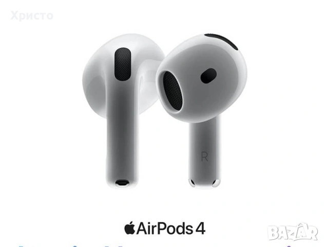 НОВО!!! Безжични слушалки Apple AirPods 4, Active Noise Cancellation  , снимка 3 - Bluetooth слушалки - 54514290