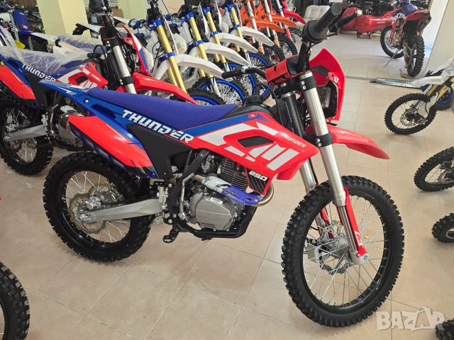 Кросов мотор Ендуро Thunder Storm MX-F 250 крос/ендуро PREMIUM НОВ 2026, снимка 5 - Мотоциклети и мототехника - 55000999