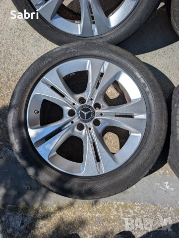 Джанти с гуми 225 /50/ 17  за Mercedes , снимка 3 - Гуми и джанти - 54107036