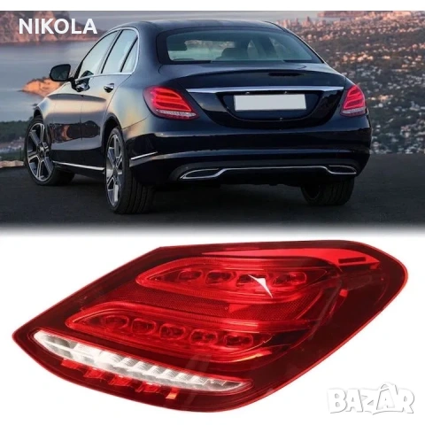 Стопове за Mercedes C-Class W205 (2014-2018) - LED / Стоп за Мерцедес Ц класа W205 / ПРОМОЦИЯ! ЧИСТО, снимка 5 - Части - 55150117