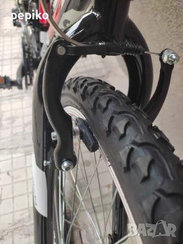 Продавам колела внос от Германия  юношески алуминив велосипед VELOTEMPO 24 цола, снимка 8 - Велосипеди - 54949783