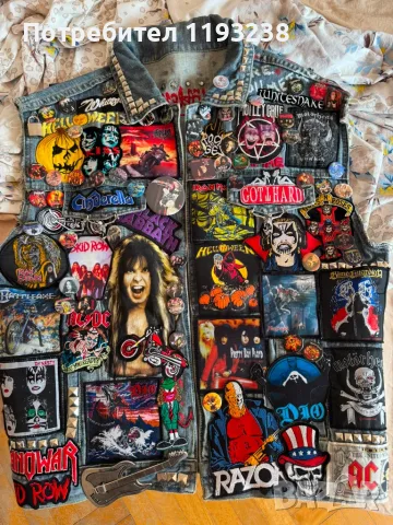 Battle Jacket(хеви метъл),Heavy metal елек(нашивки,значки)