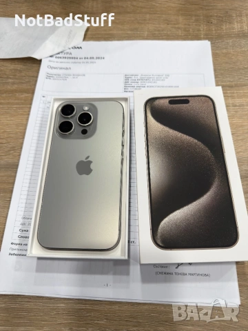 I Phone 15 Pro като нов