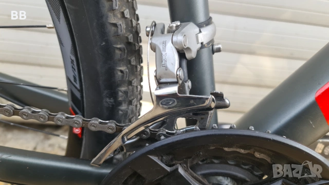 Алуминиево колело Cube Analog 29" цола / инча 2022г модел с вилка Rockshox Recon и Shimano XT, снимка 4 - Велосипеди - 54317741