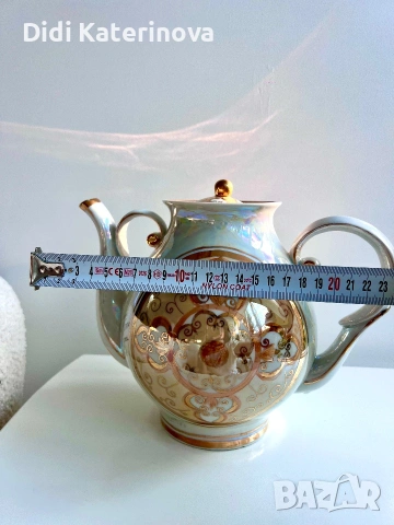 Порцеланов чайник , снимка 4 - Аксесоари за кухня - 55054667