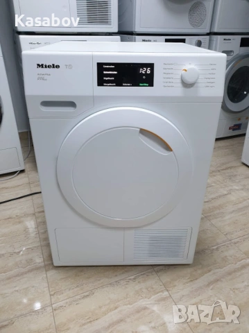 Сушилня Miele T1 - Термопомпа - Подсветка -12м Гаранция Миеле, снимка 5 - Сушилни - 54436022