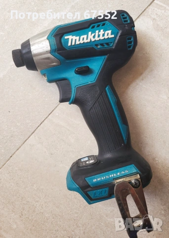 Нов безчетков импакт със степени Makita DTD155. Само тяло. 