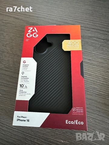 Кейсове ZAGG за iphone 16, снимка 3 - Калъфи, кейсове - 55003867