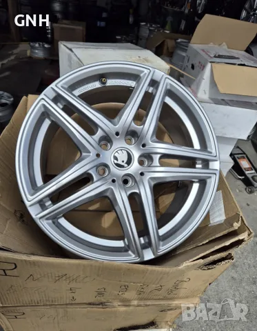 Джанти Borbet 17 цола ,5х112,  7.5j ,et29  Mercedes  Audi  Vw Skoda, снимка 3 - Гуми и джанти - 55560242