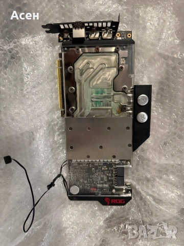 Видео карта карта ASUS ROG Strix GeForce RTX 2080 Ti.  Графичен процесор: NVIDIA GeForce RTX 2080 Ti