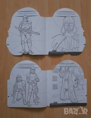 STAR WARS книжка + маска, снимка 2 - Детски книжки - 52801089