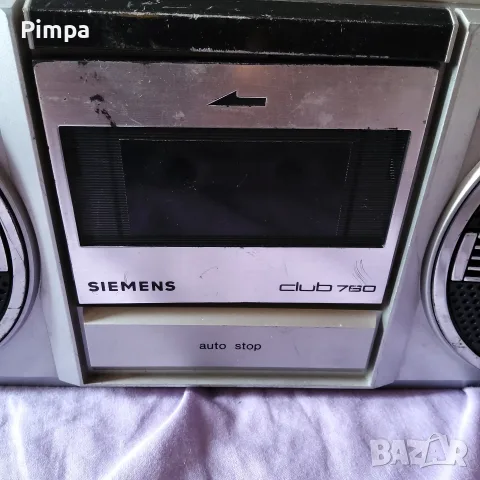 Siemens club 760 радиокасетофон, снимка 3 - Радиокасетофони, транзистори - 55664255