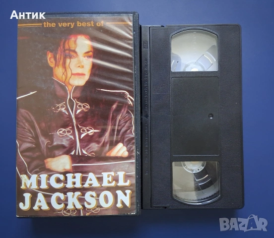 Видеокасета VHS Майкъл Джексън, снимка 3 - Други жанрове - 54490335