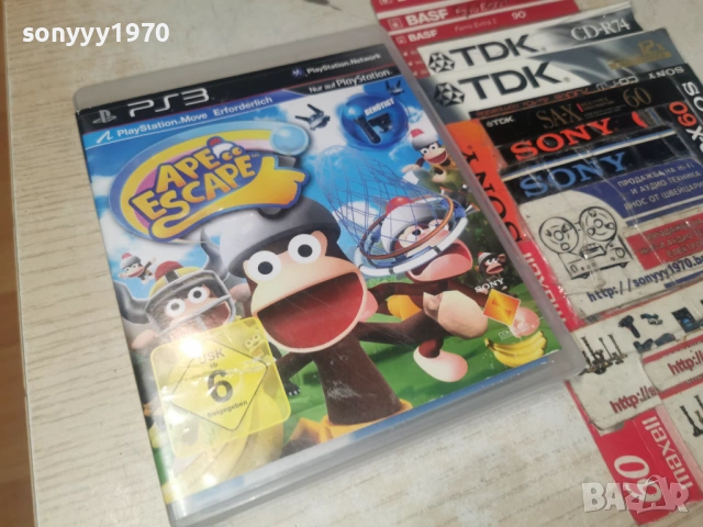 SONY PS3 GAME APE ESCAPE 1904260947H1E3R